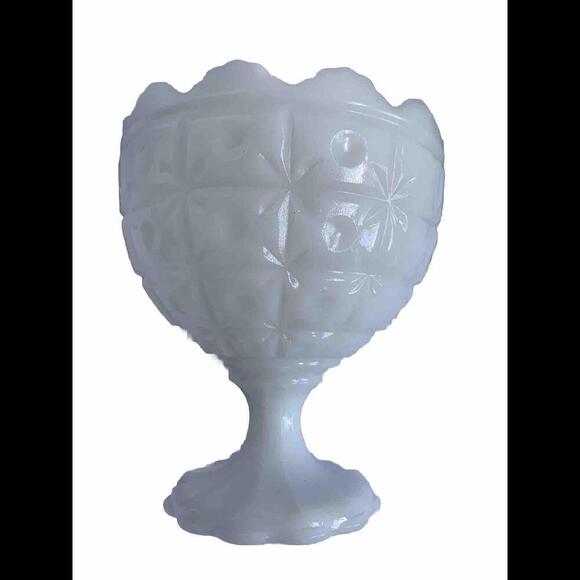 Cleveland Napco 1185 candy dish Milk Glass - Picture 3 of 15